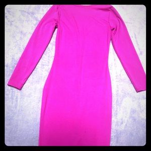 Midi Pink Dress S